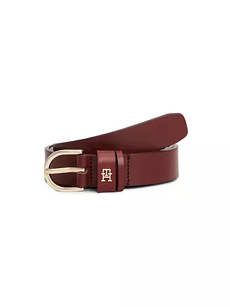 TOMMY HILFIGER | Ledergürtel ESSENTIAL | 
